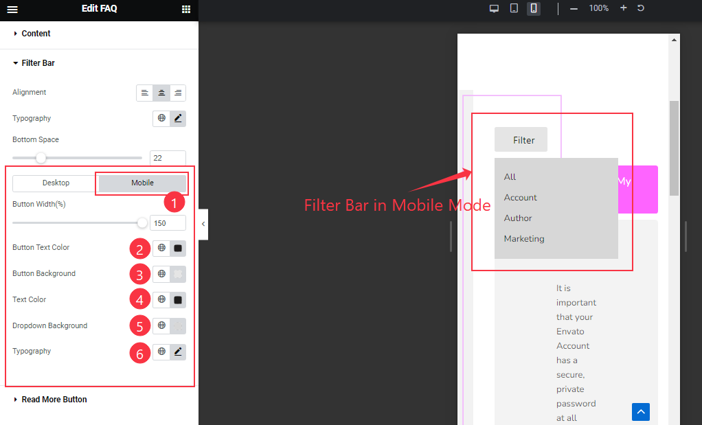 Filter Bar 3 - BdThemes