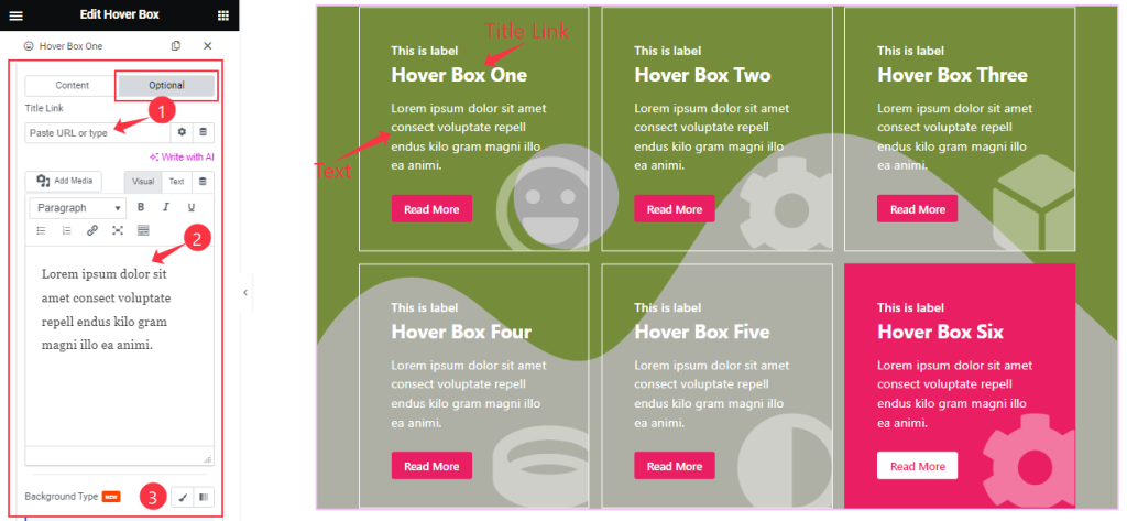 Hover Box Items3 - BdThemes