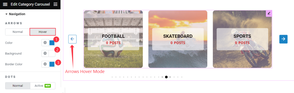 Navigation arrows hover - BdThemes