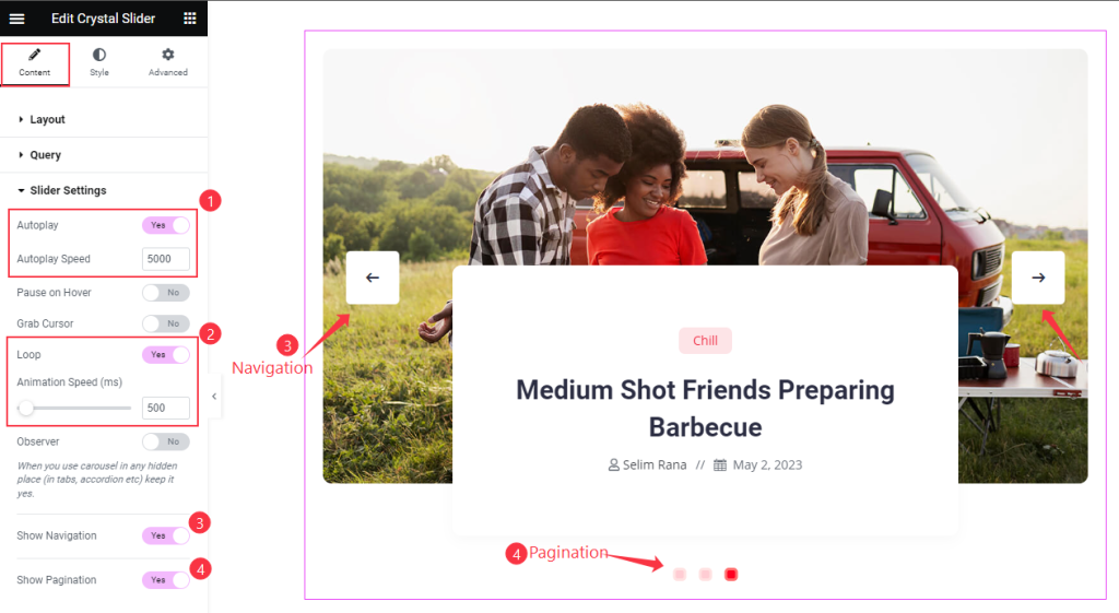 Slider Settings 2 - BdThemes