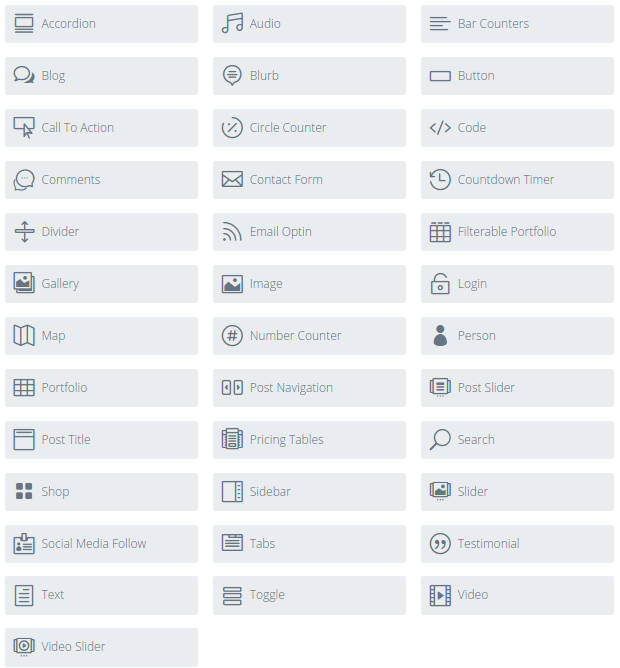 Divi modules - BdThemes