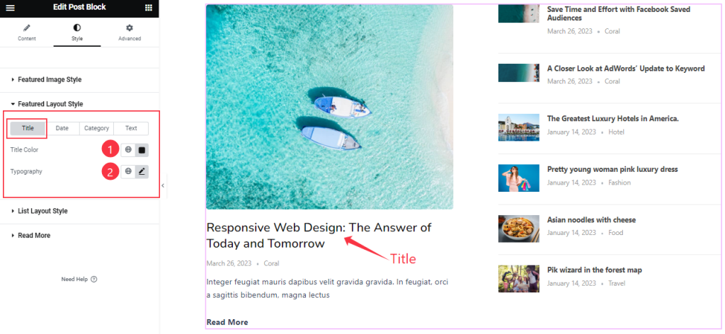 Featured Layout Style1 - BdThemes