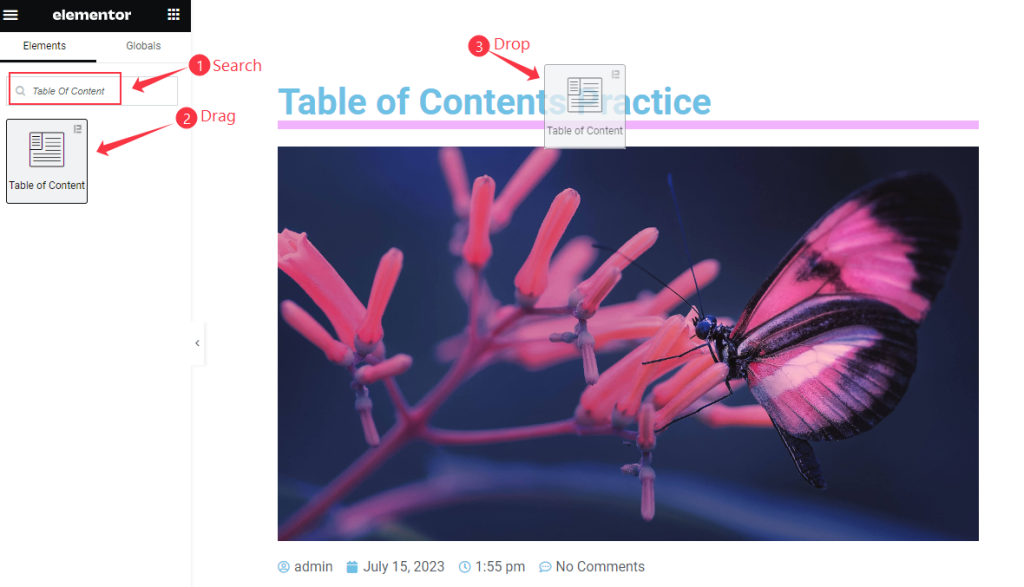 Insert Table of Content 2 - BdThemes