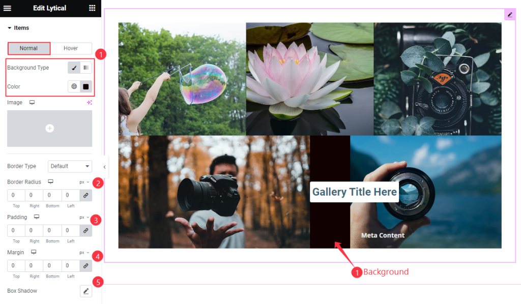 Items instead - BdThemes