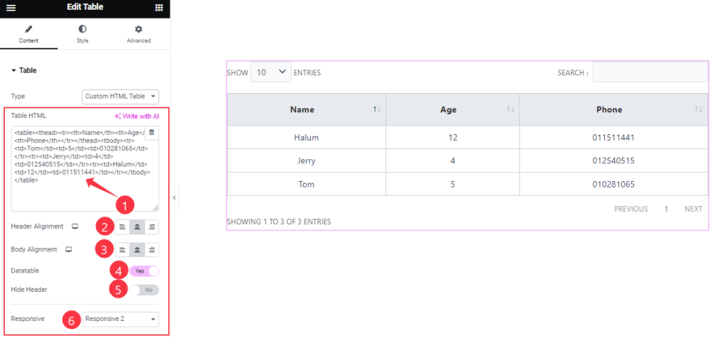 Table2 - BdThemes