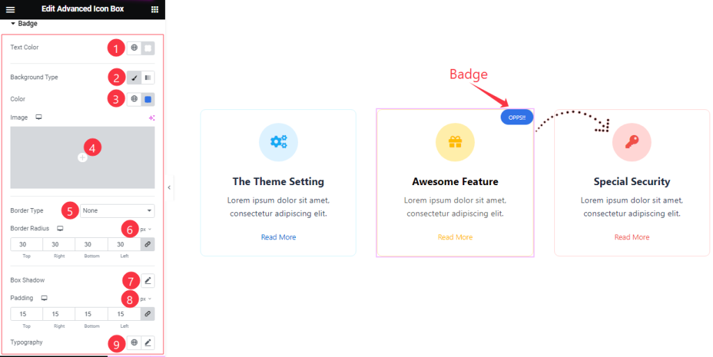 Badge 1 - BdThemes
