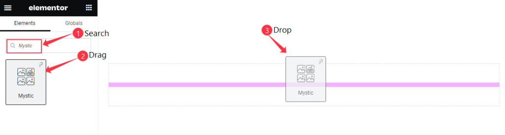 Insert Mystic Widget - BdThemes