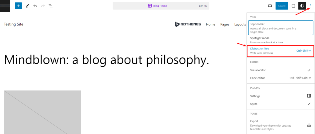 Site Editor Style part 6 - BdThemes