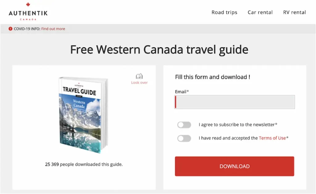 Squeeze Landing page - BdThemes