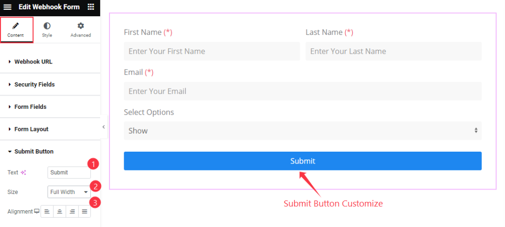 Submit Button - BdThemes