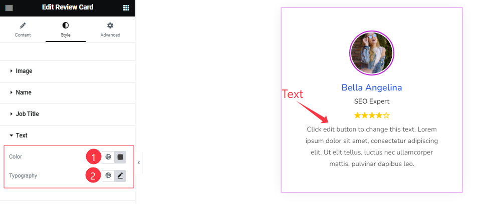 Text 1 - BdThemes