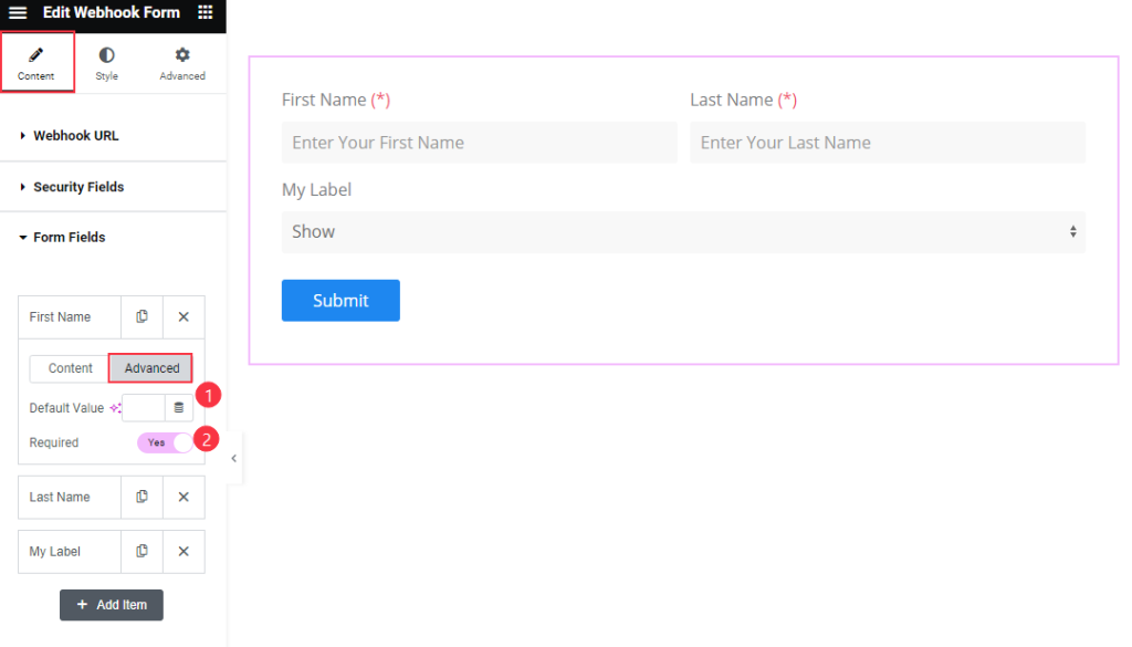 form fields 2 - BdThemes
