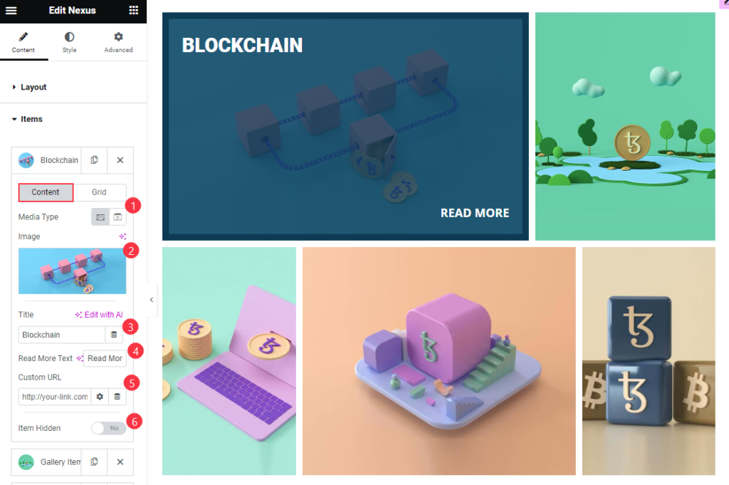 items 1 - BdThemes