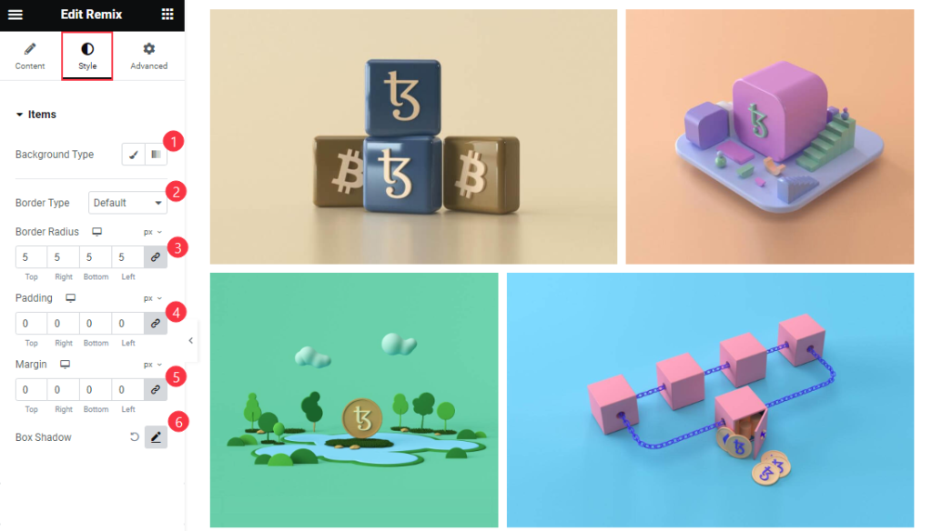 items 17 - BdThemes