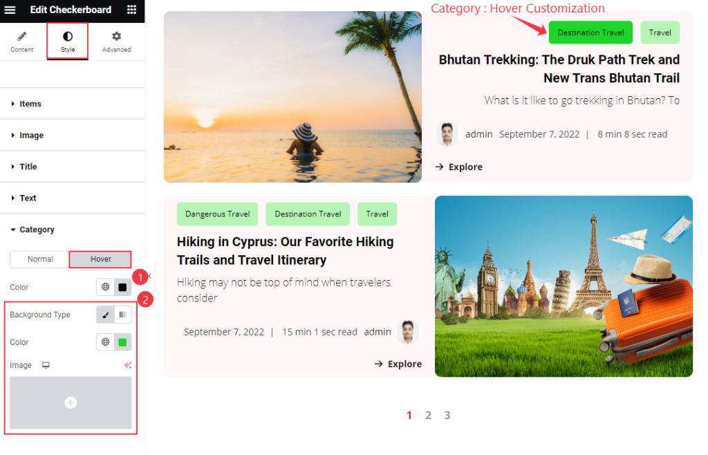 Category hover - BdThemes