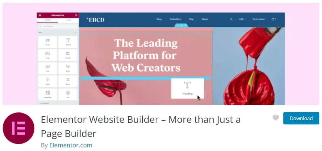 Elementor form builder - BdThemes