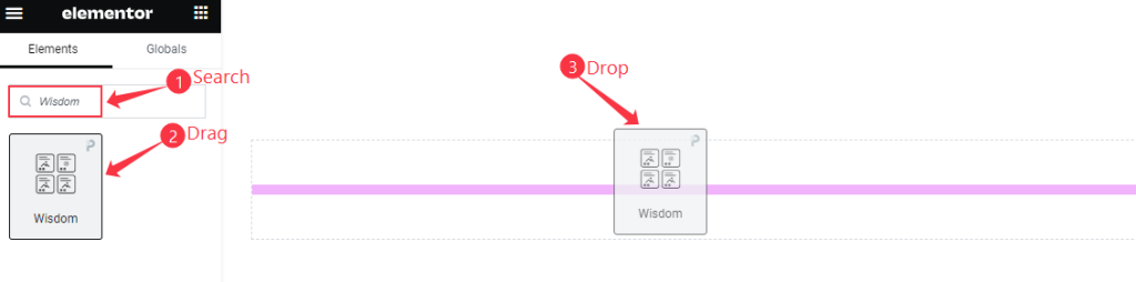 Insert wisdom widget - BdThemes