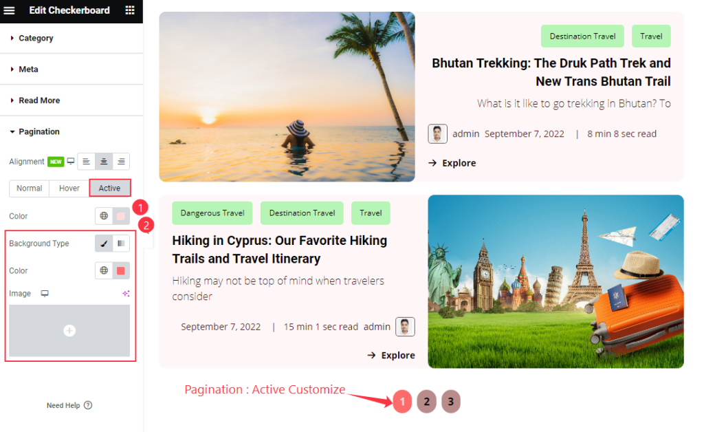 Pagination active - BdThemes
