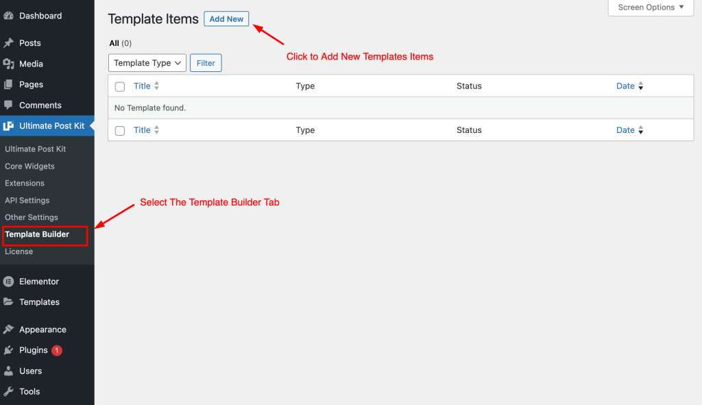Template Builder Tab Select 2 - BdThemes