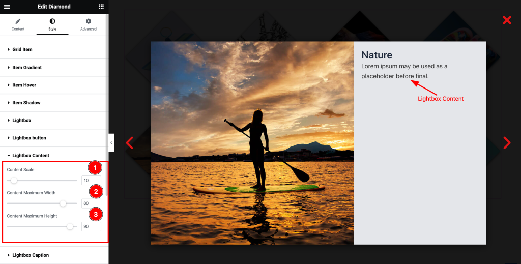Lightbox Content - BdThemes