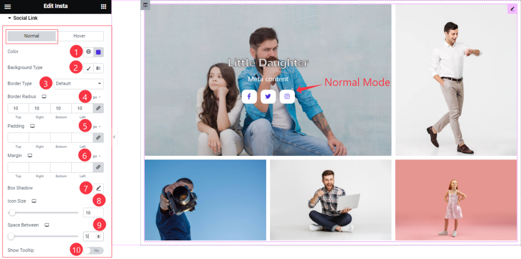S.Social Link1 - BdThemes