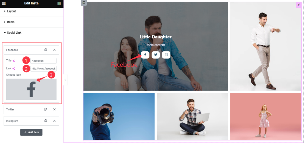 Social Link2 - BdThemes