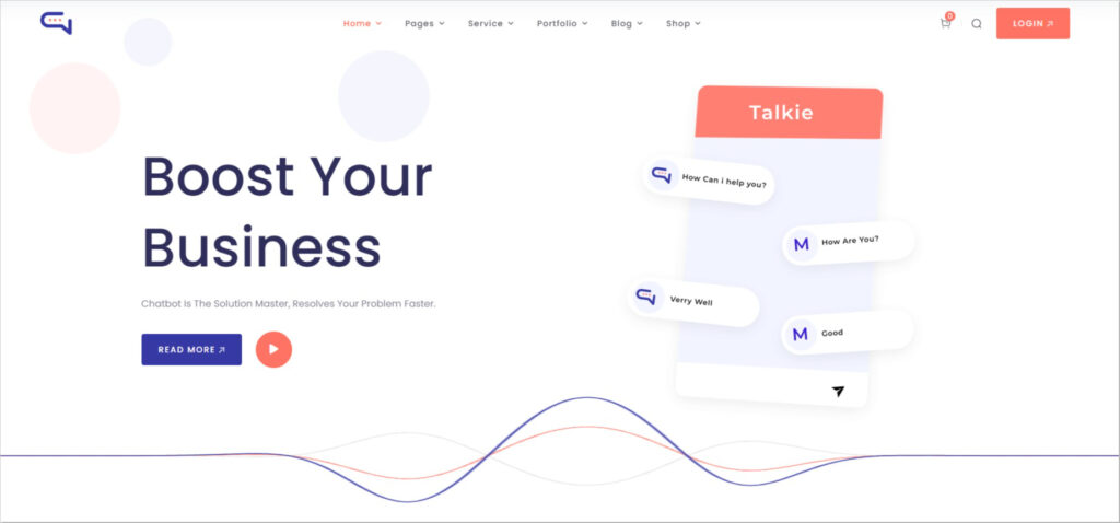 Talkie - BdThemes