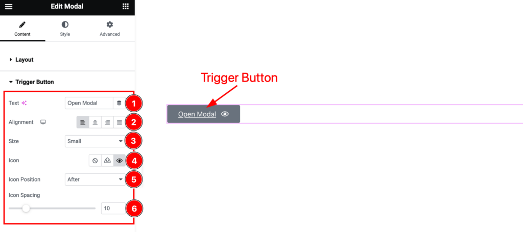 Trigger Button - BdThemes