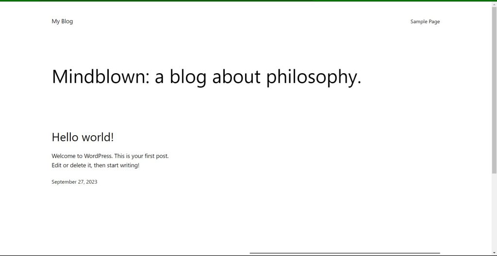 begining of wp blog setup - BdThemes