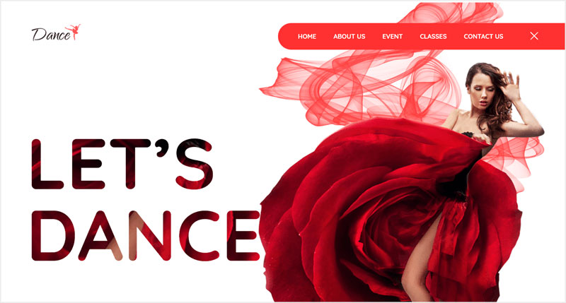 dance academy ai template theme - BdThemes