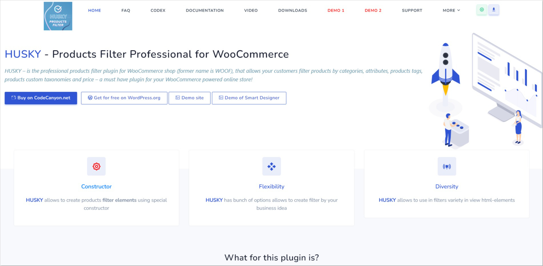 husky search plugin wordpress - BdThemes