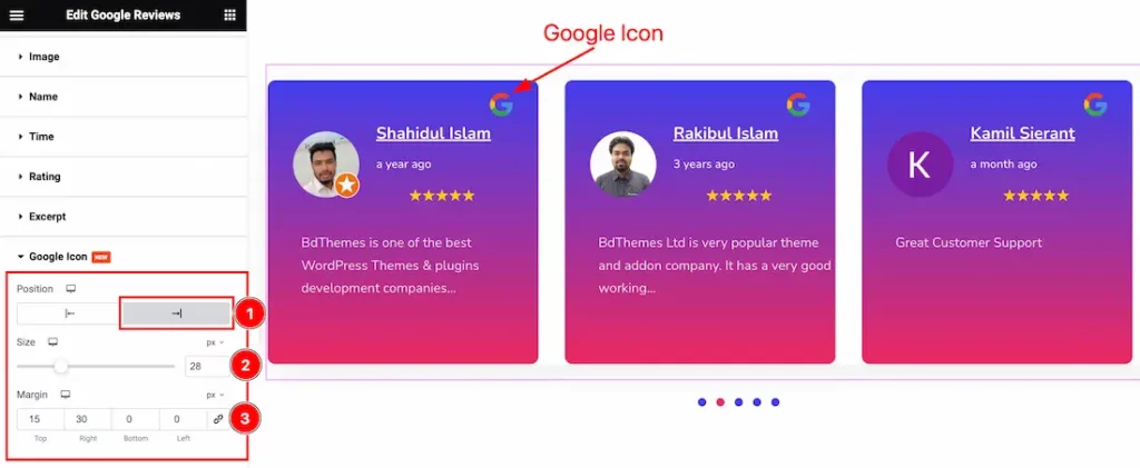 Google Icon - BdThemes