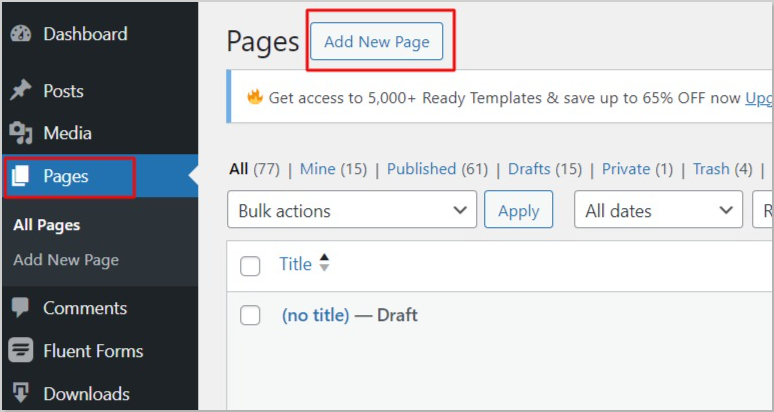 Pages - BdThemes