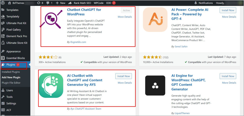 chatbots - BdThemes