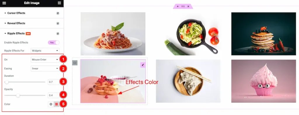 Effects Color - BdThemes