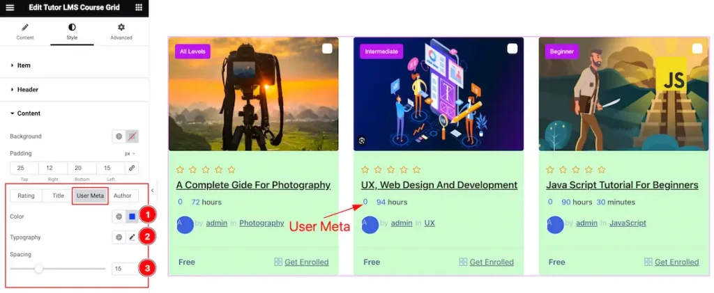 User meta - BdThemes
