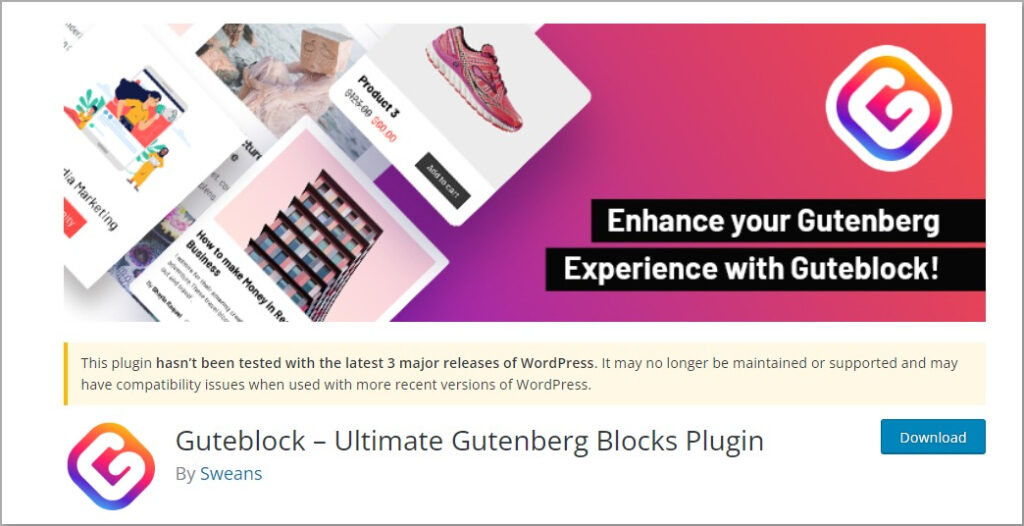Guteblock web - BdThemes