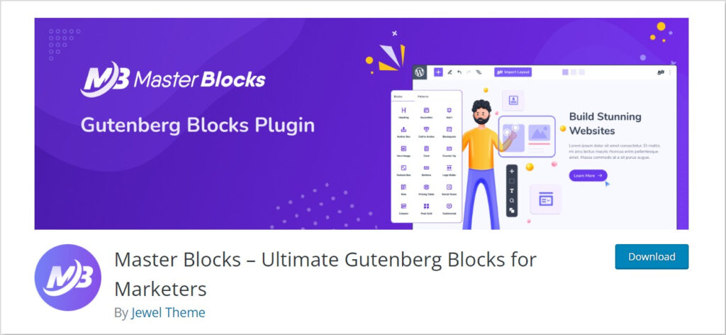 Master Blocks - BdThemes