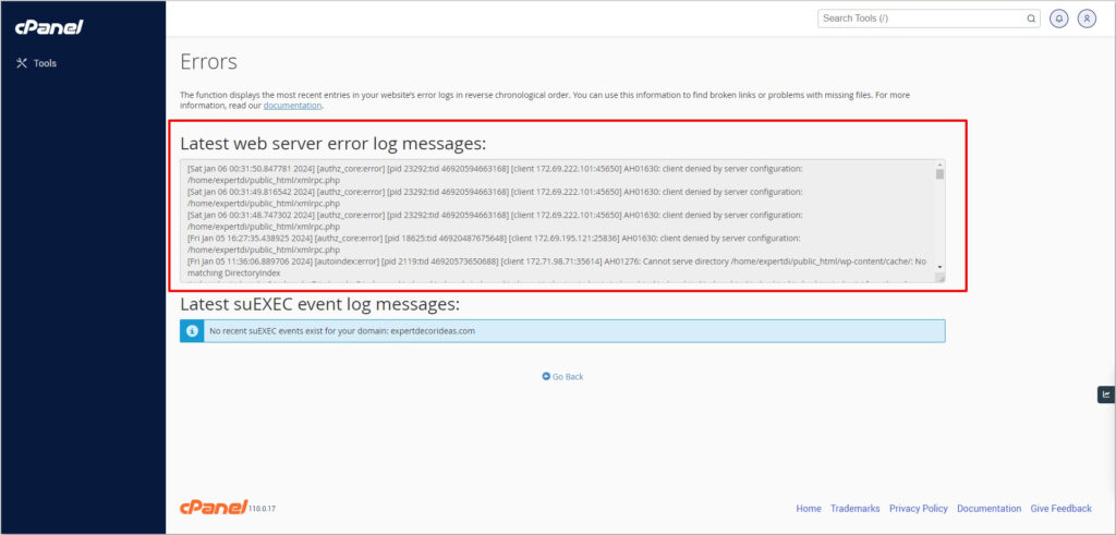 error messages - BdThemes