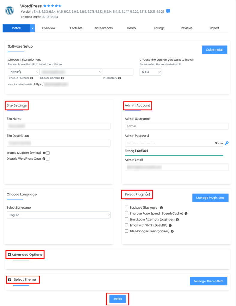 Configure WordPress installation - BdThemes