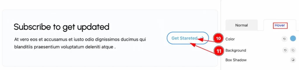 butto hover - BdThemes
