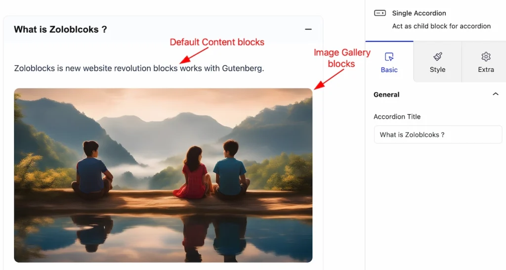 defaule content image gallery - BdThemes