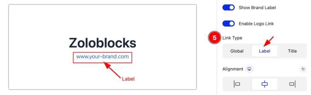 g link type label - BdThemes