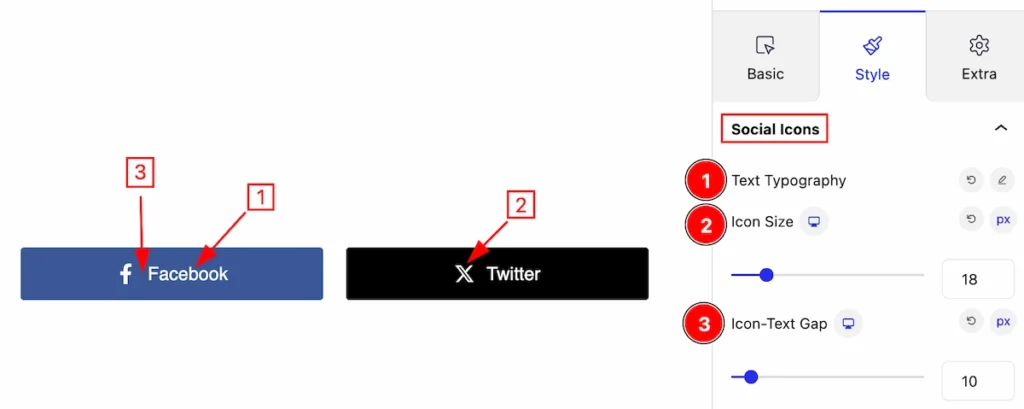 social icons 1 - BdThemes