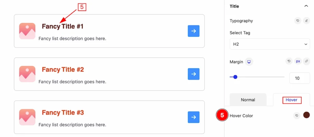 title hover 3 - BdThemes