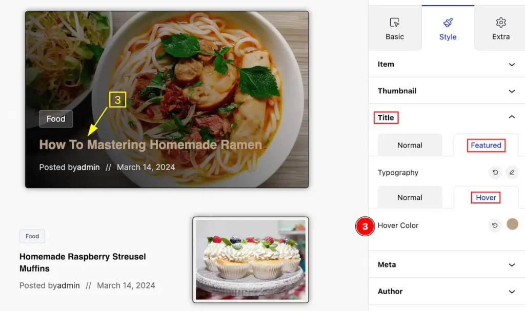 title featured hover - BdThemes