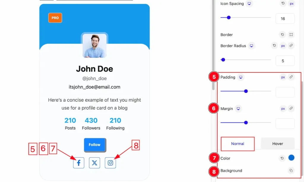S.Social Profiles2 - BdThemes