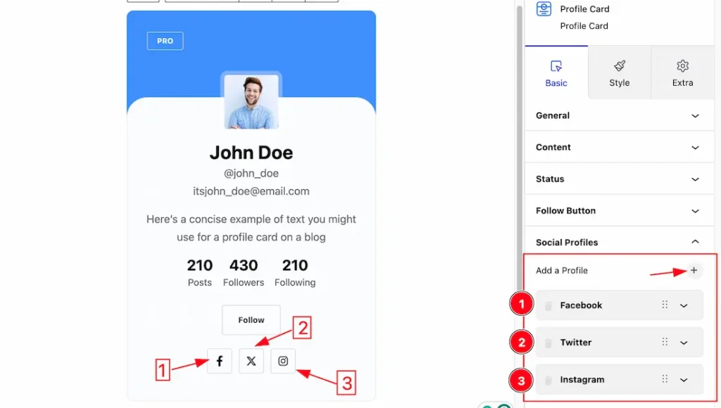 Social Profile1 - BdThemes