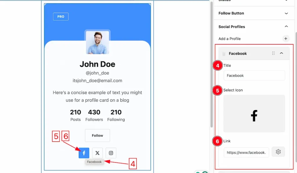 Social Profile2 - BdThemes