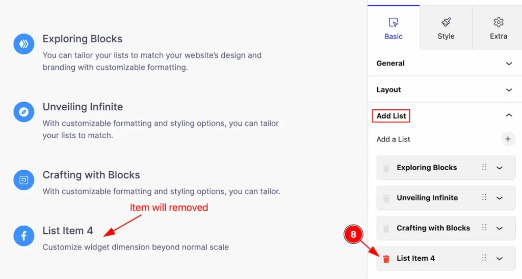 add list edit 3 remove - BdThemes